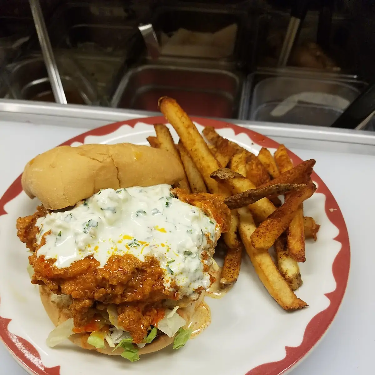 Chicken Fried Steak Sandwich