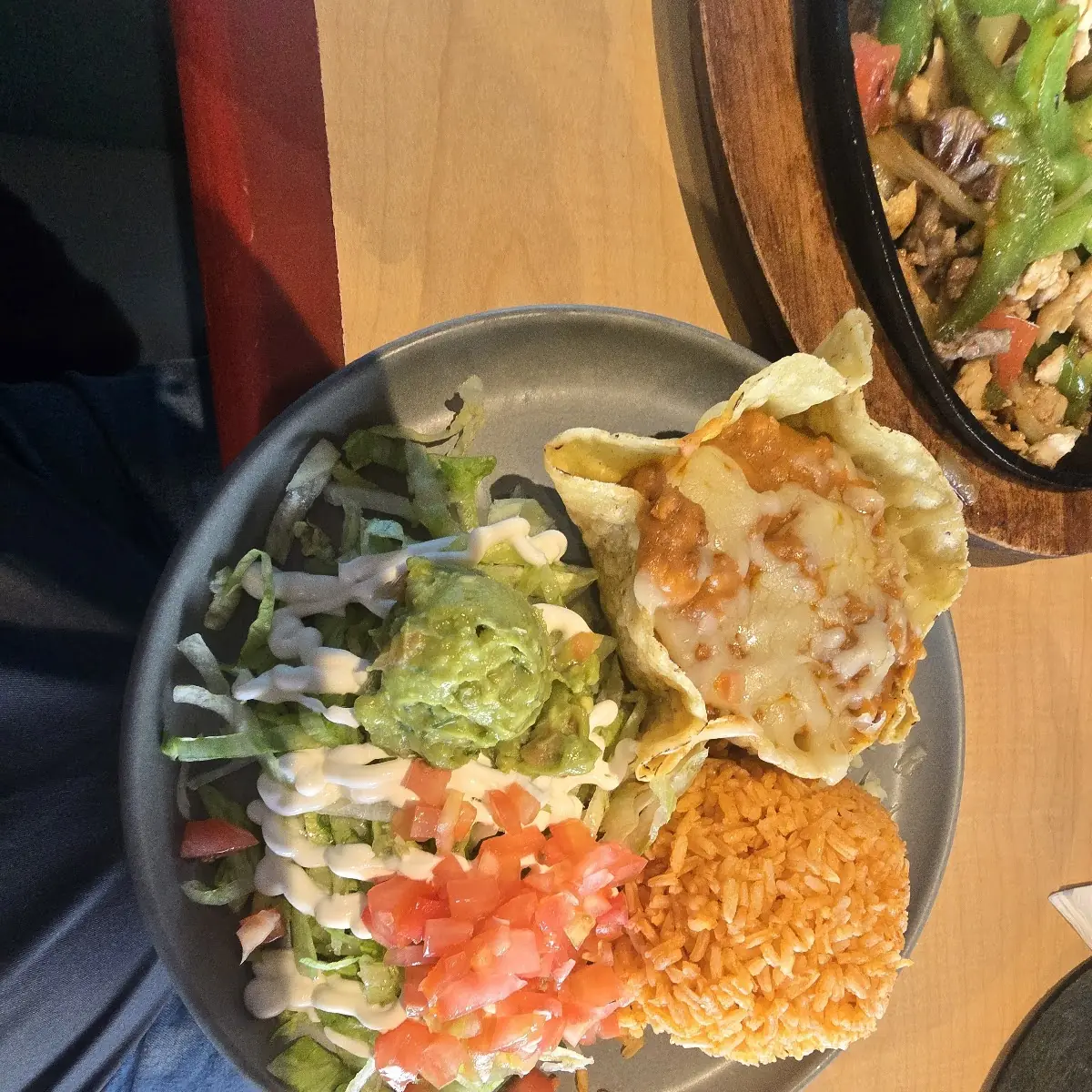 Rice Beans and Guacamole Salad