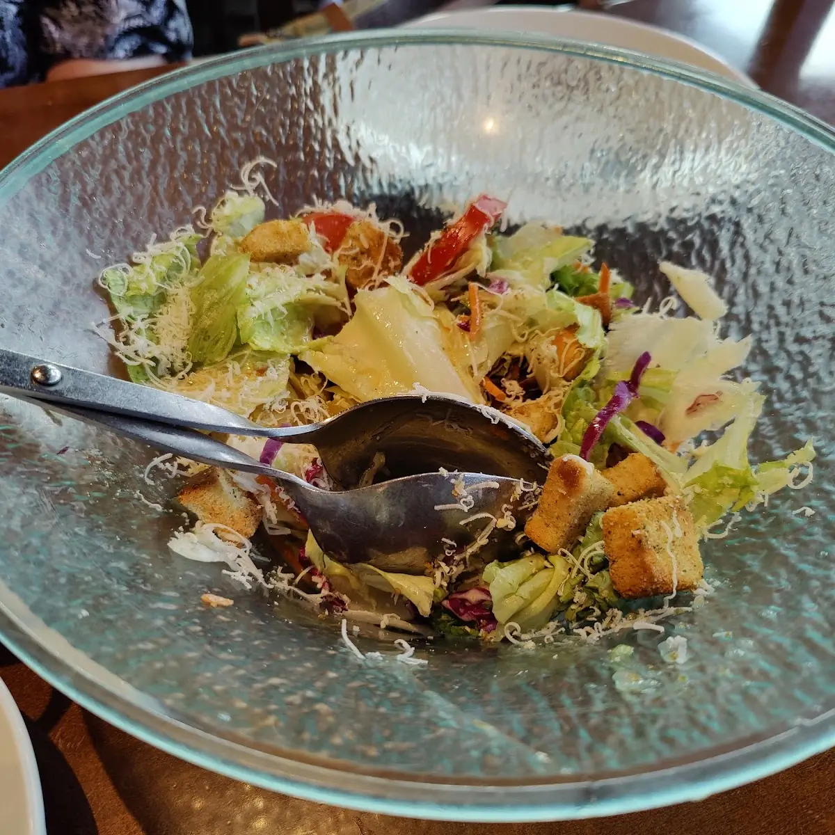 Salad with Italian Dressing
