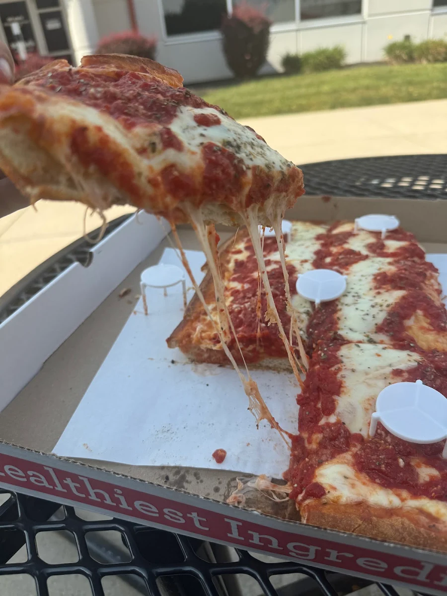 Sicilian Cheese Pizza