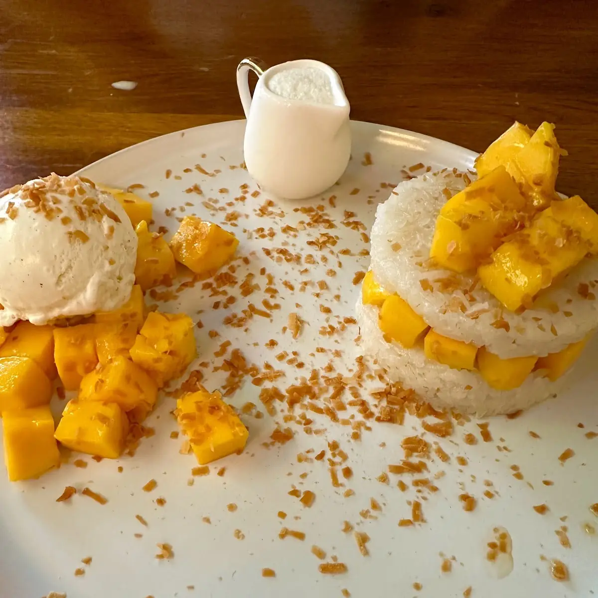 A11 Mango Coconut Sticky Rice w Ice Cream