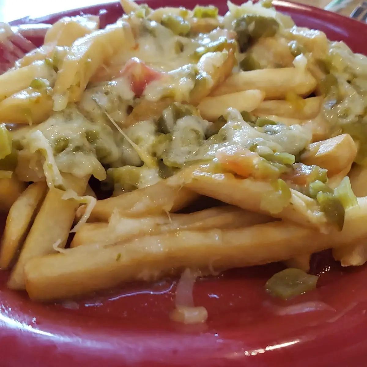 Green Chili Cheese Fries