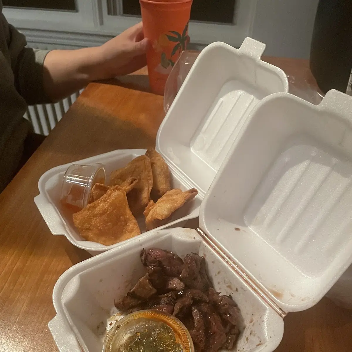 Crab Rangoon Crying Tiger