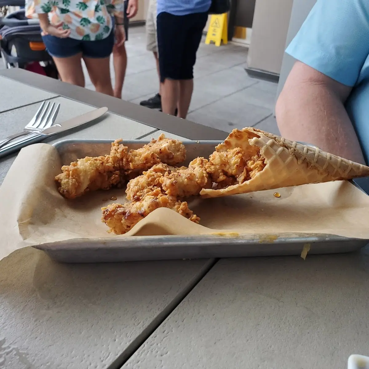 Chicken and Waffles