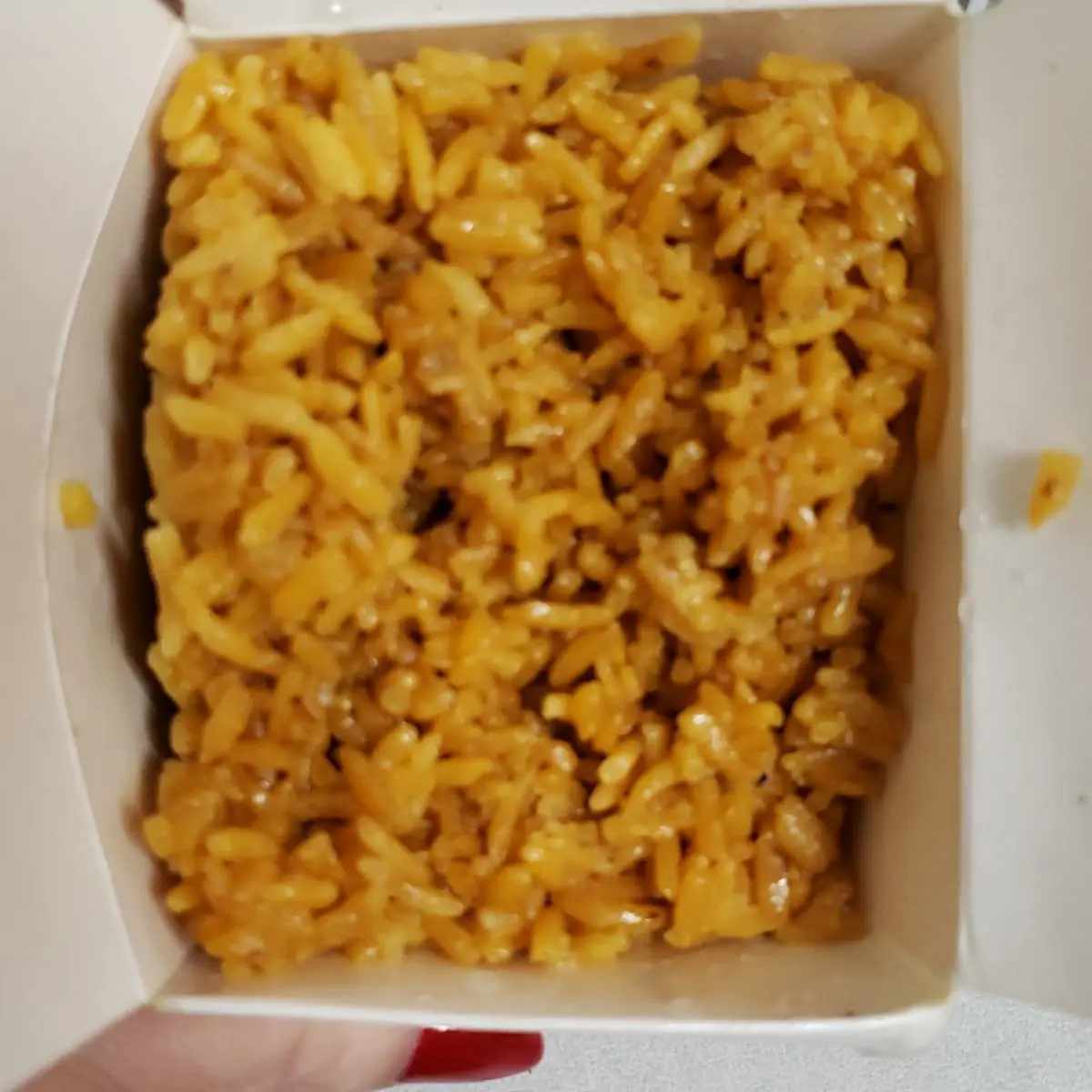 Not Like Any Fried Rice I Have Ever Ordered Horrible