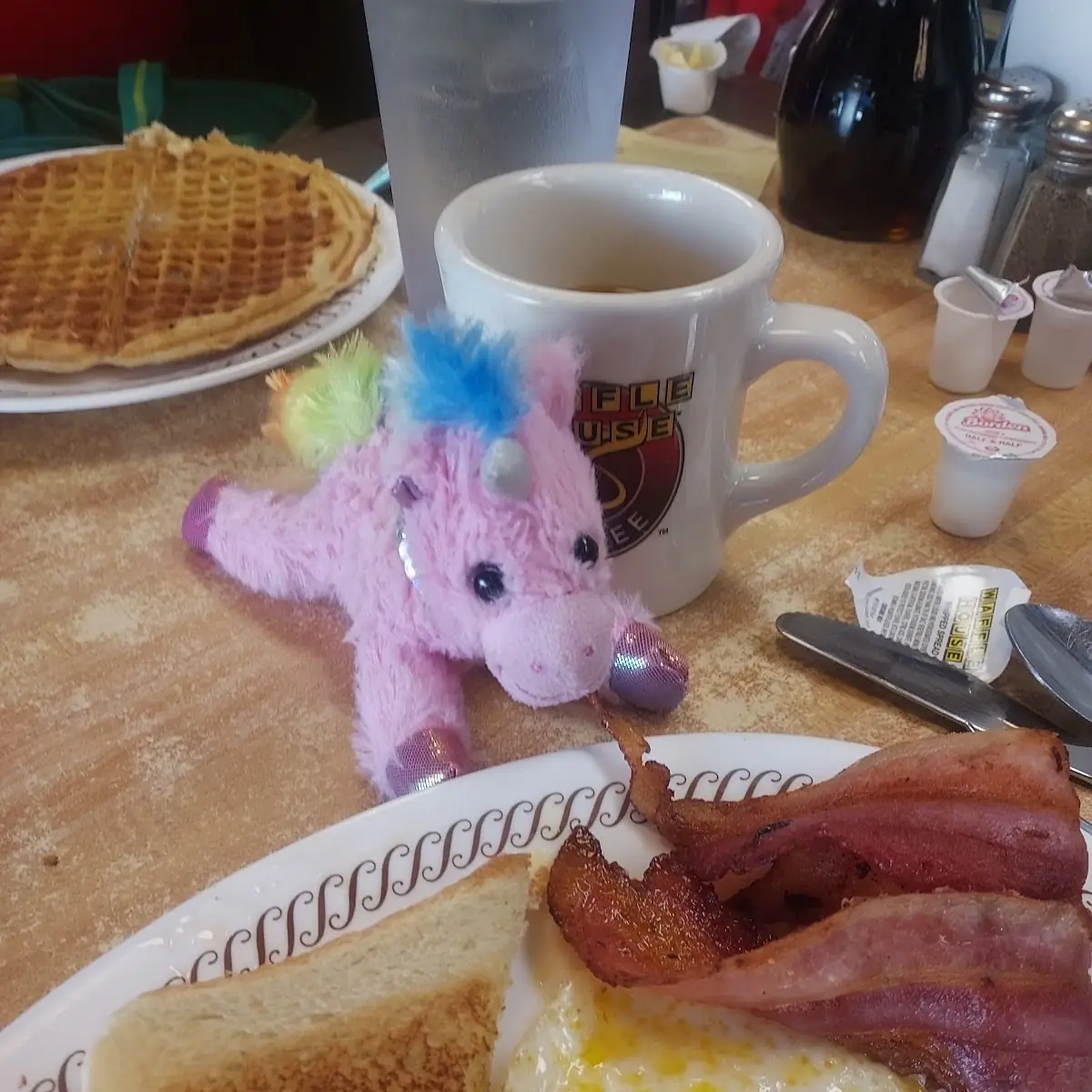 Bacon Eggs Toast and Rosiesparklefarts