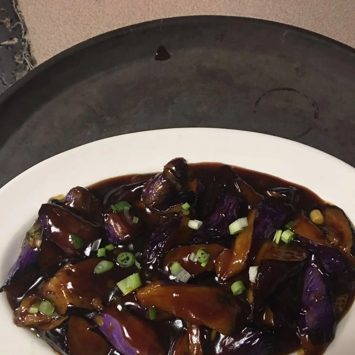Eggplant w Garlic Sauce