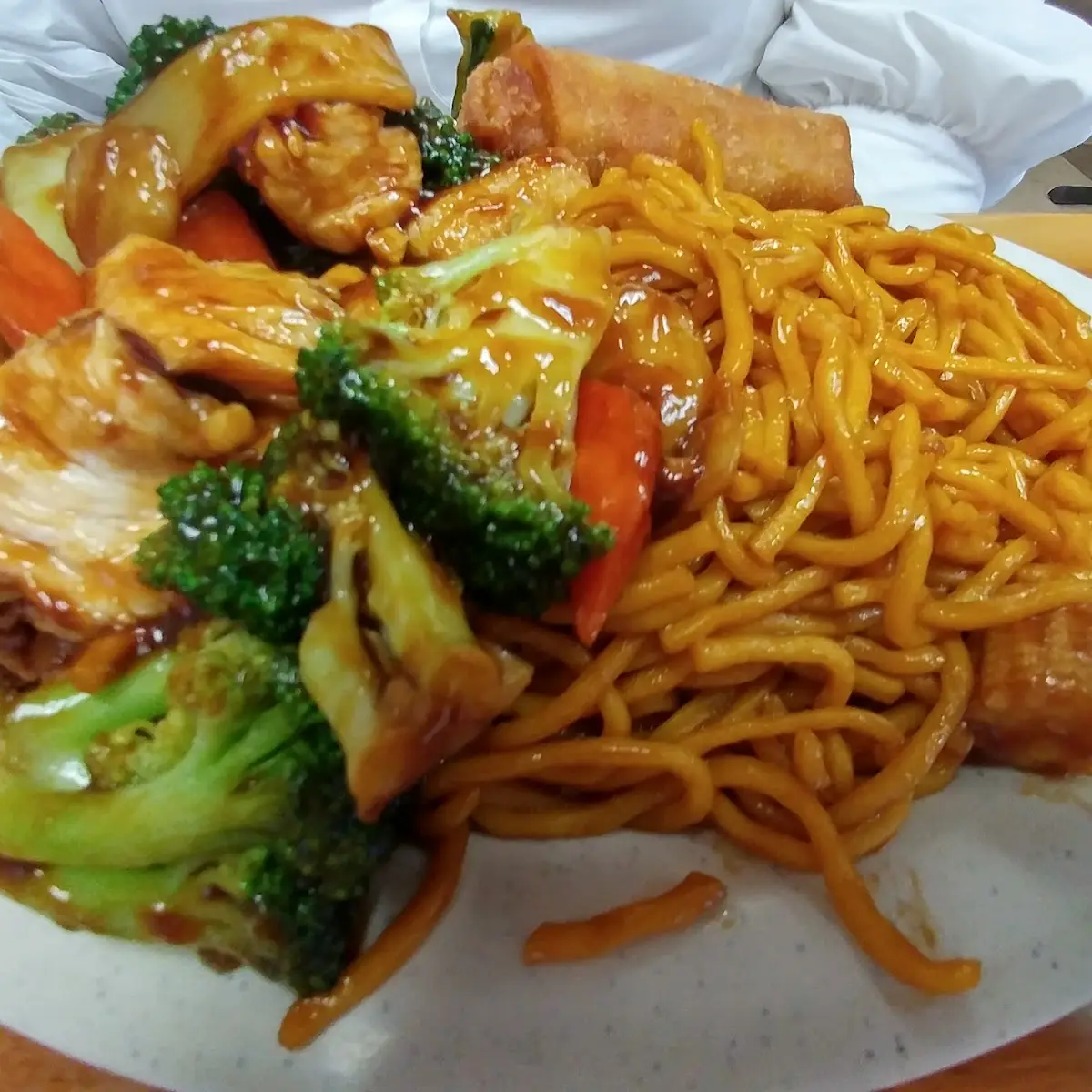 5. Shrimp with Chinese Vegetable Steamed
