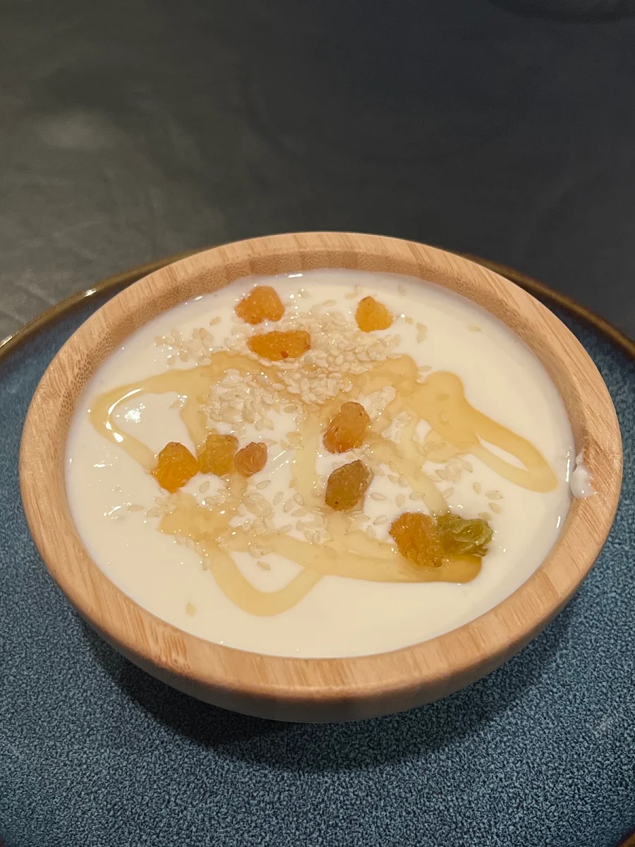 Yogurt with Honey and Dried Fruit, Urumchi Uyghur Cuisine