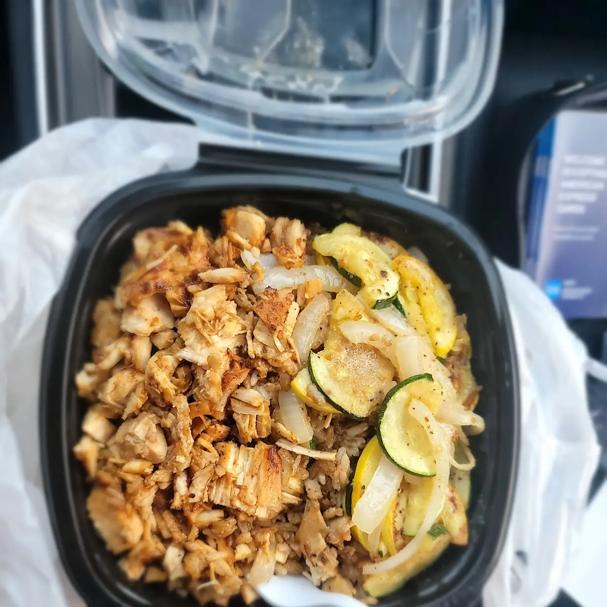 Fried Rice with Veggies and Chicken