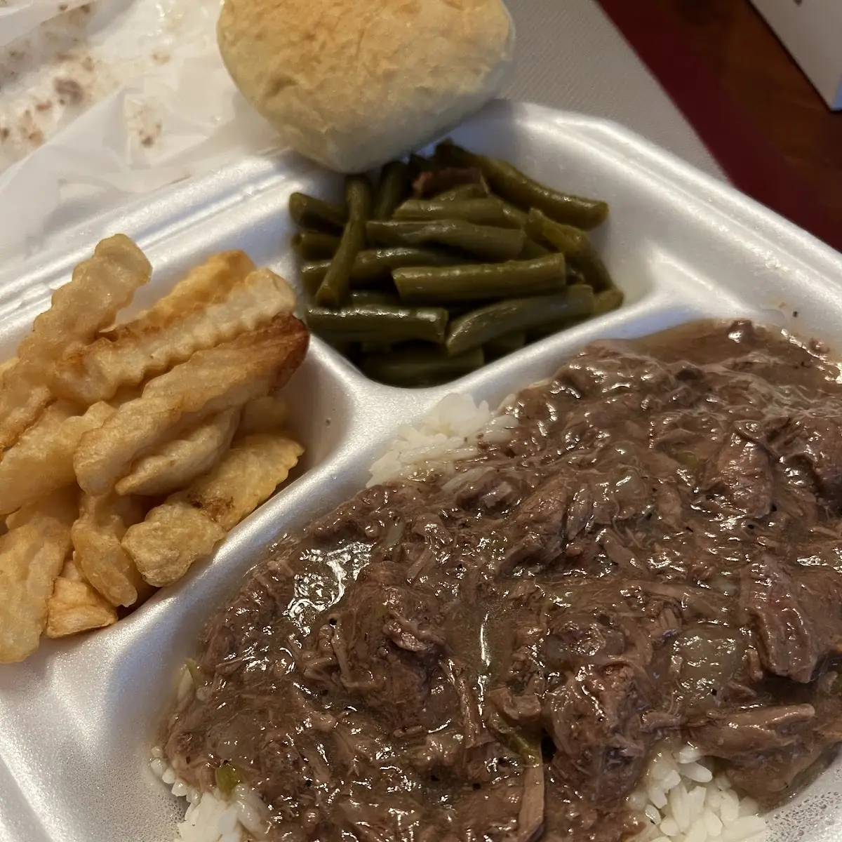 Beef Tips and Rice