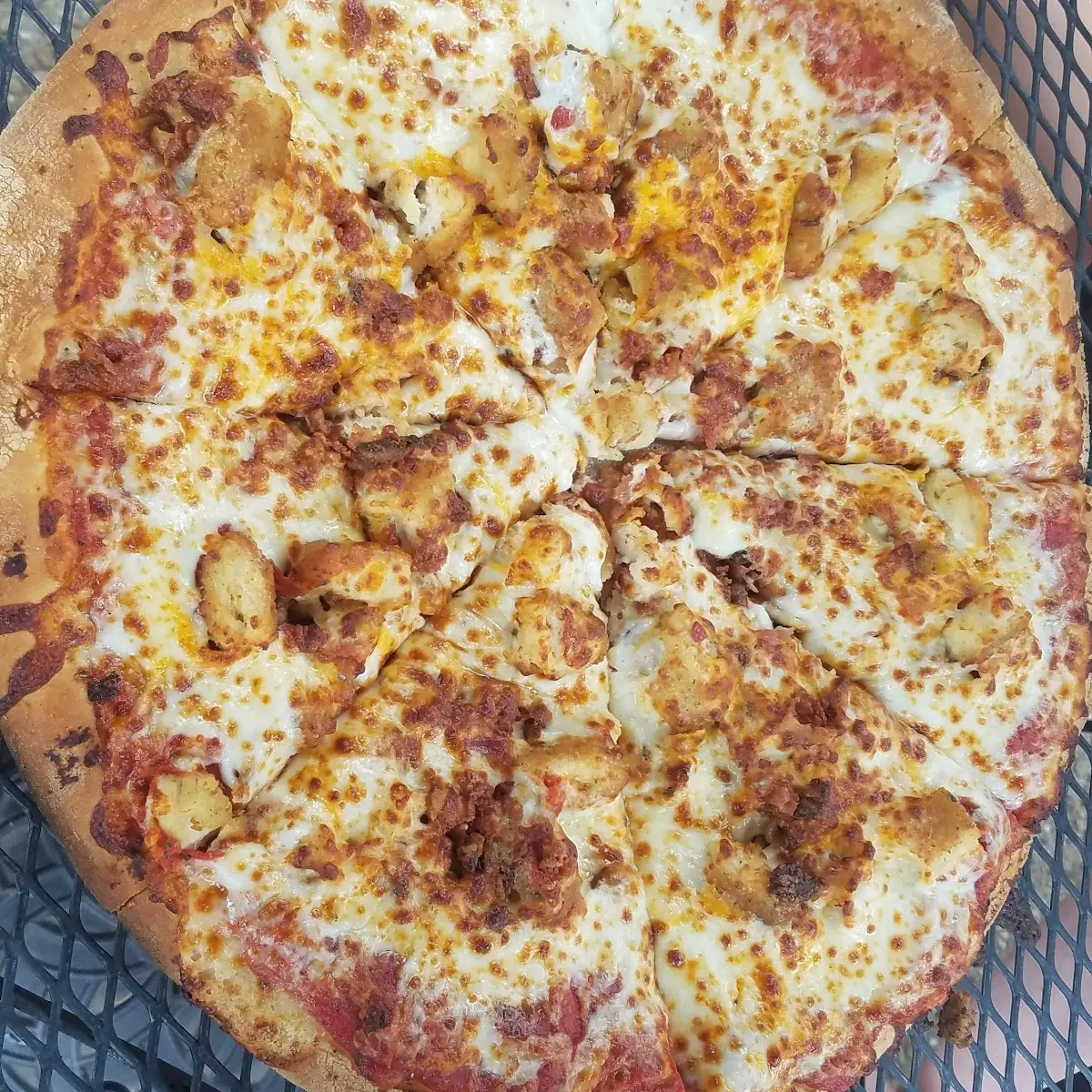 Chicken Bacon Ranch Pizza