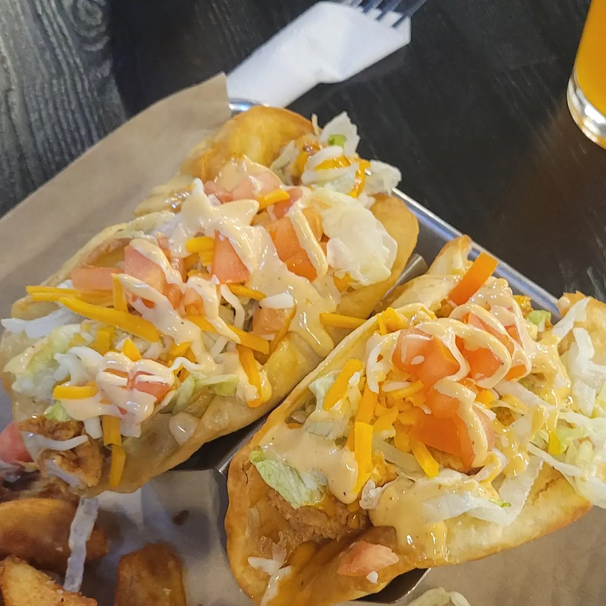 Crispy Chicken Tacos