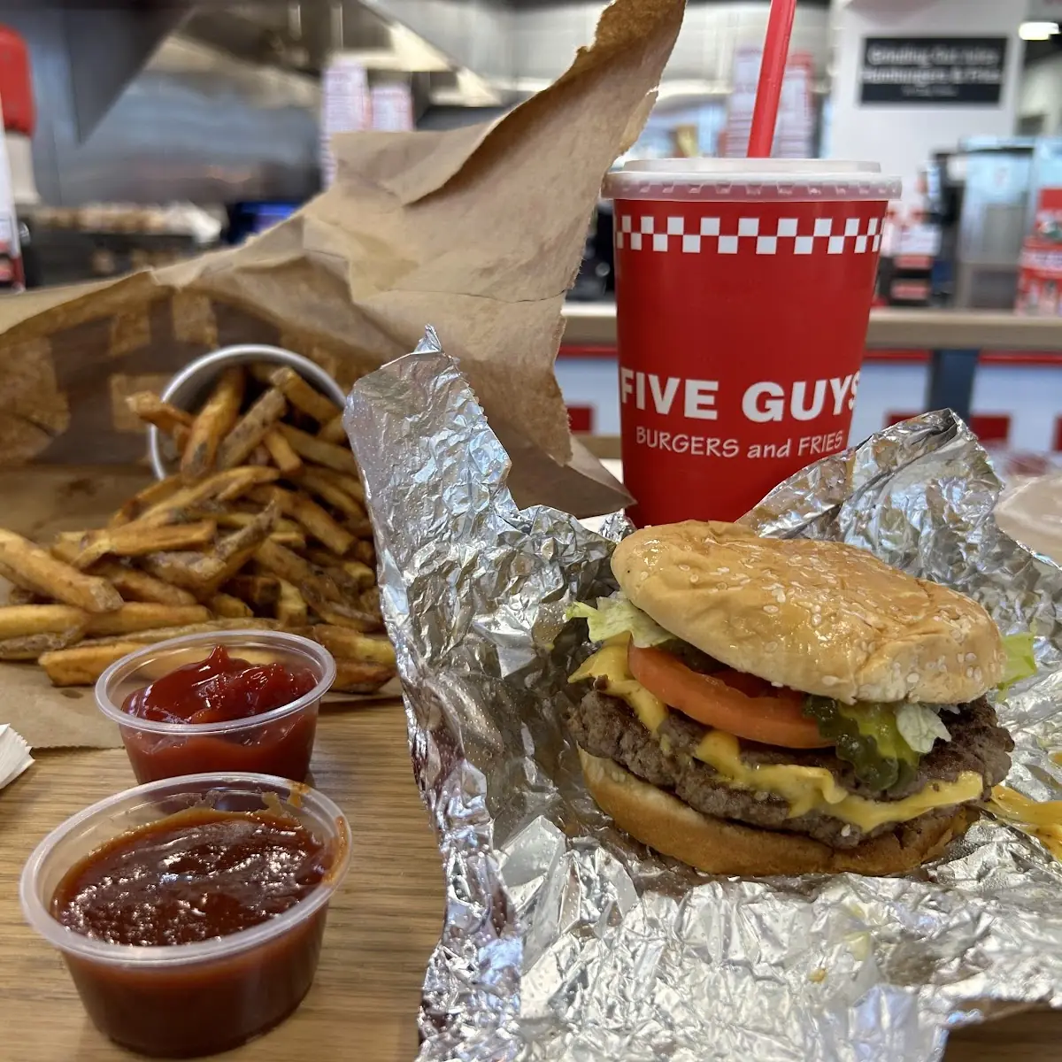Five Guys Style