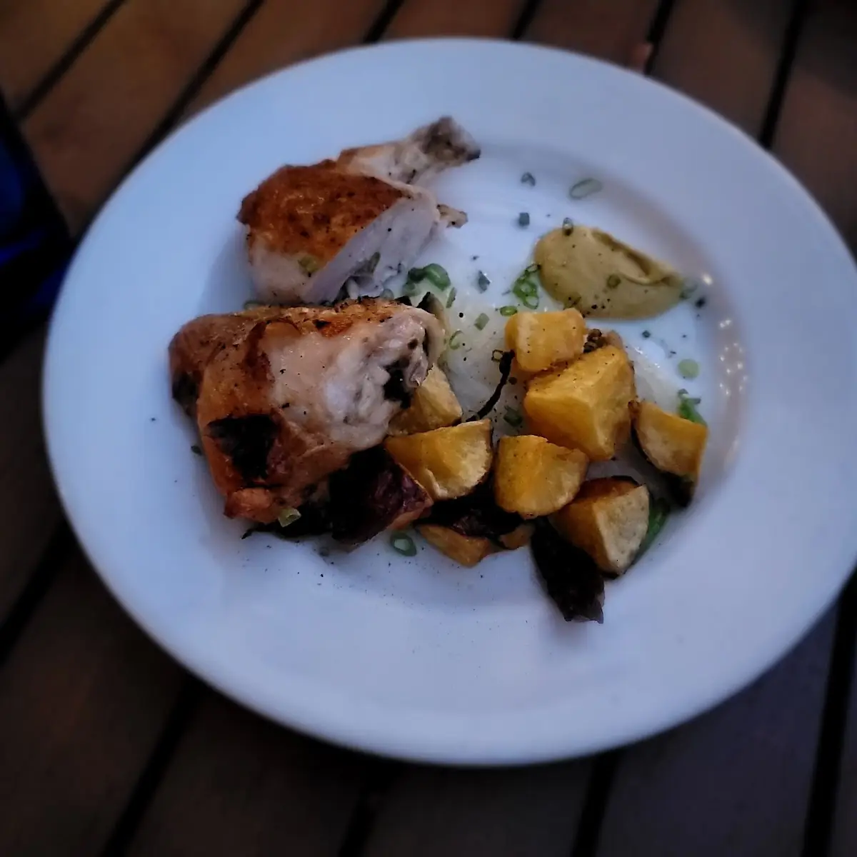 Wood Oven Roasted Chicken