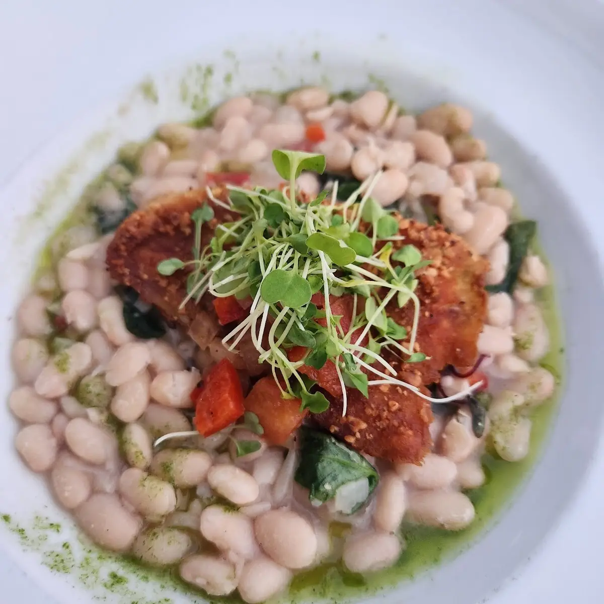 Pan Seared Halibut