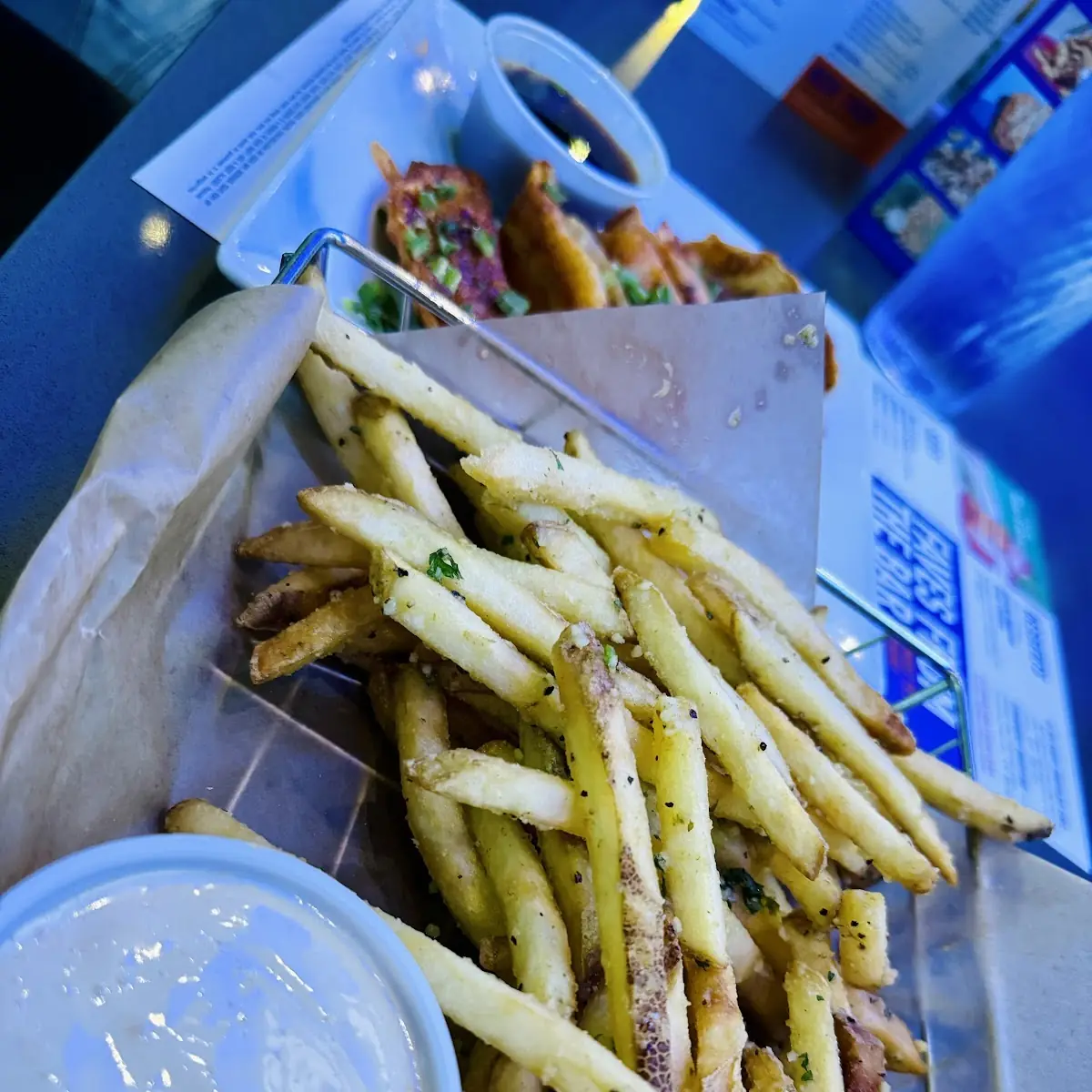 Garlic Parmesan Truffle Fries