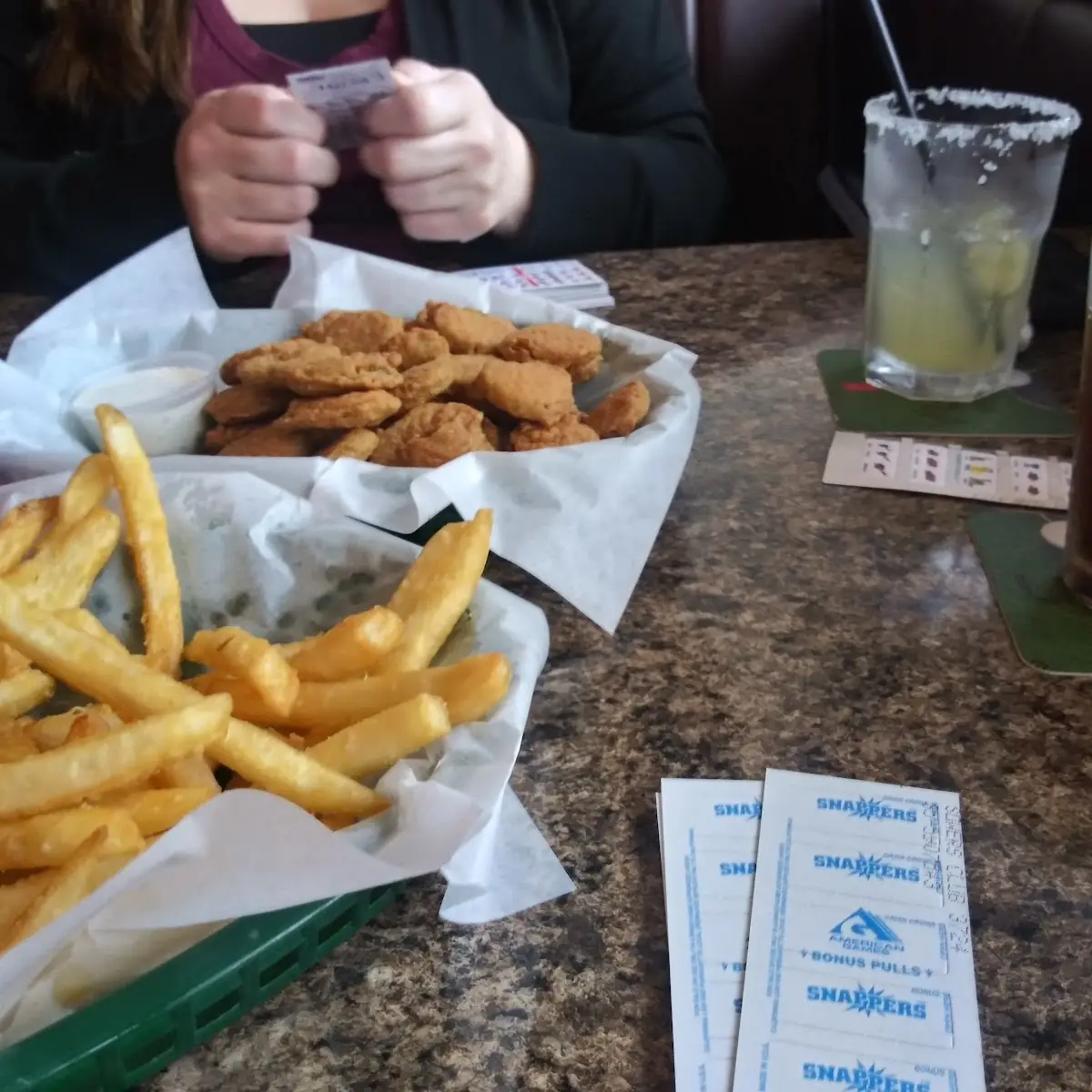 Fried Pickles and Fries