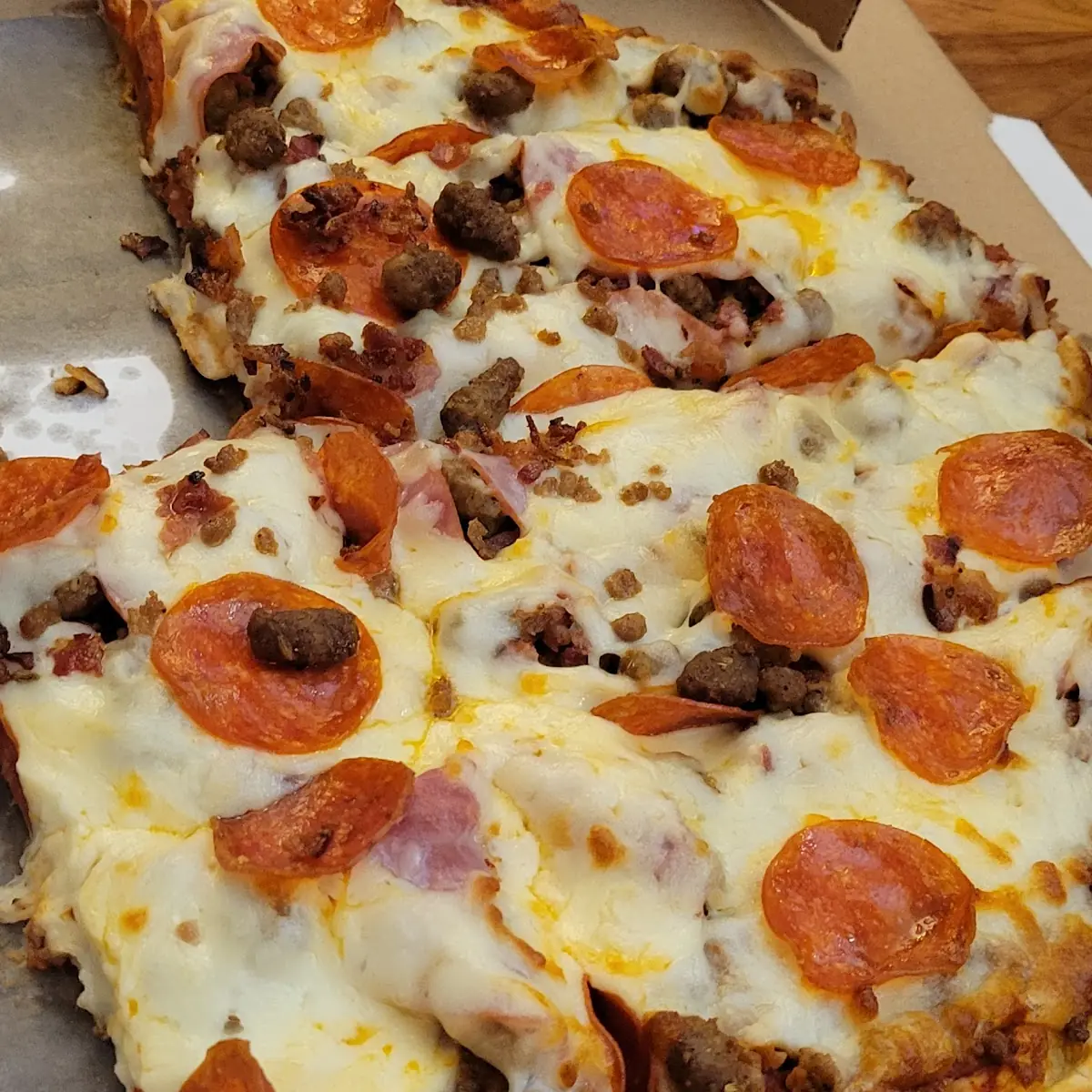 The All Meat Pizza