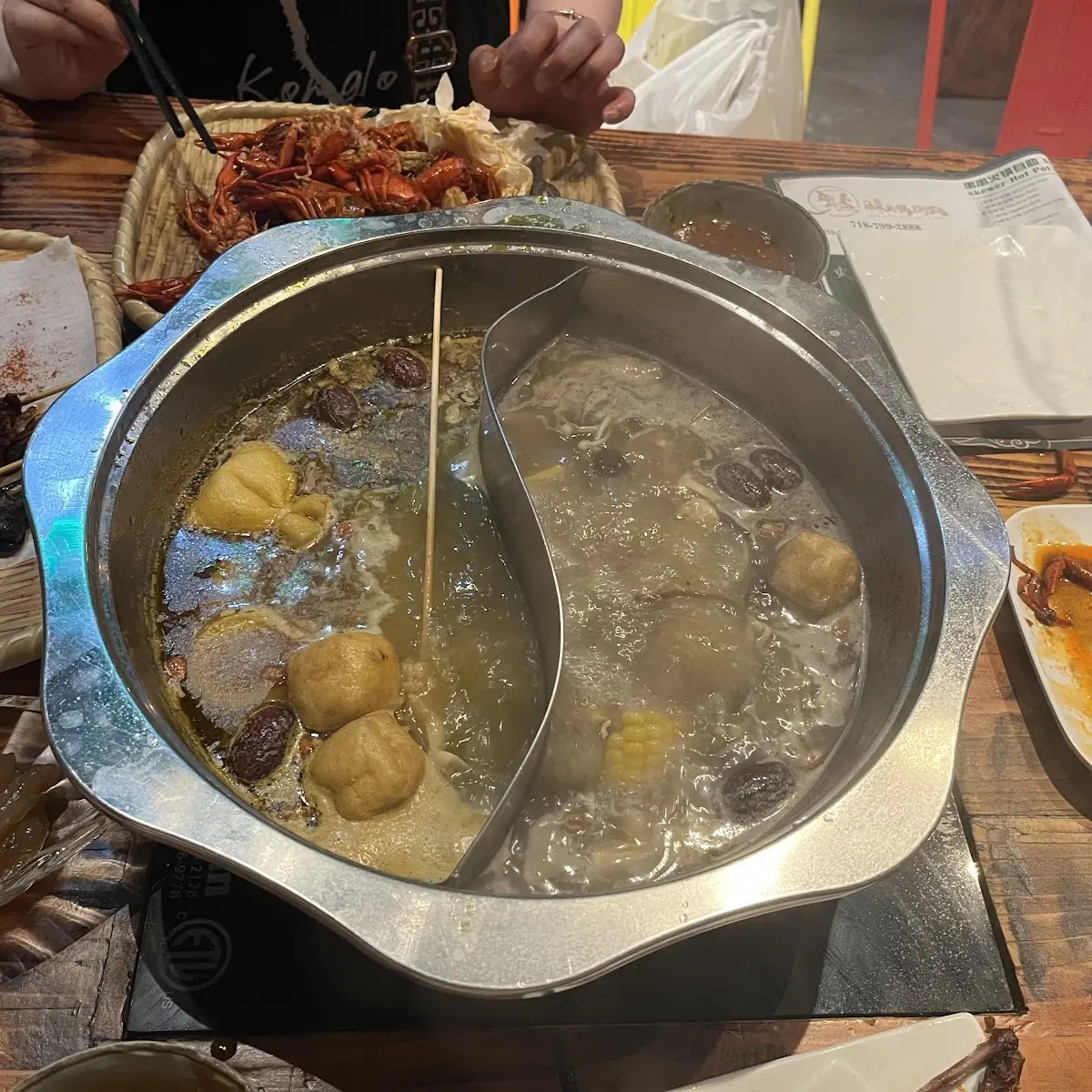 Duck Blood Mala Tang