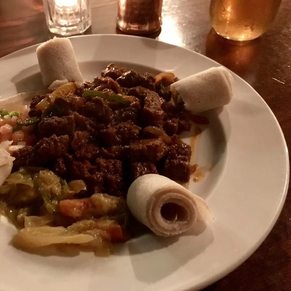 Spicy Beef TIBS