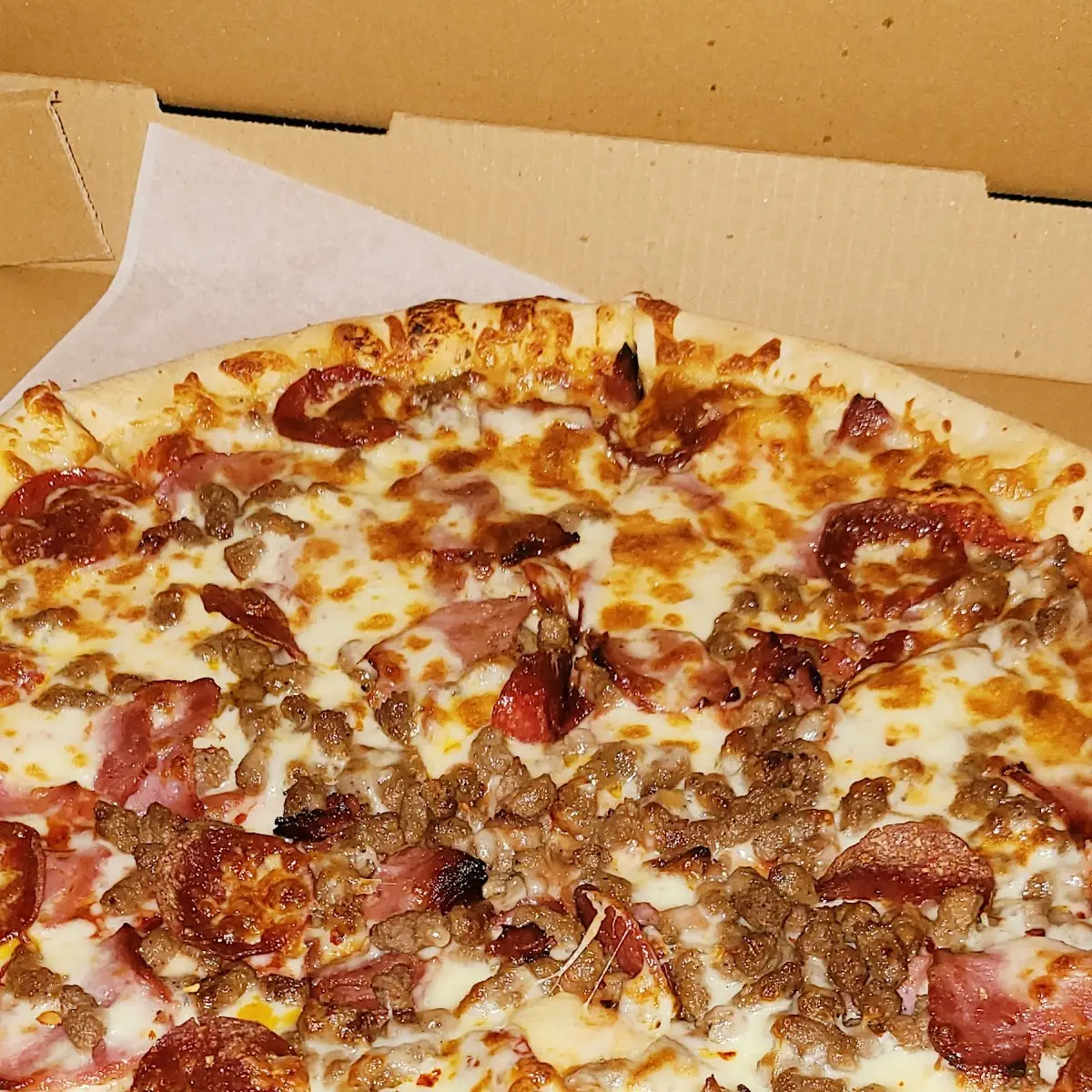 Large Meat Lovers Pizza