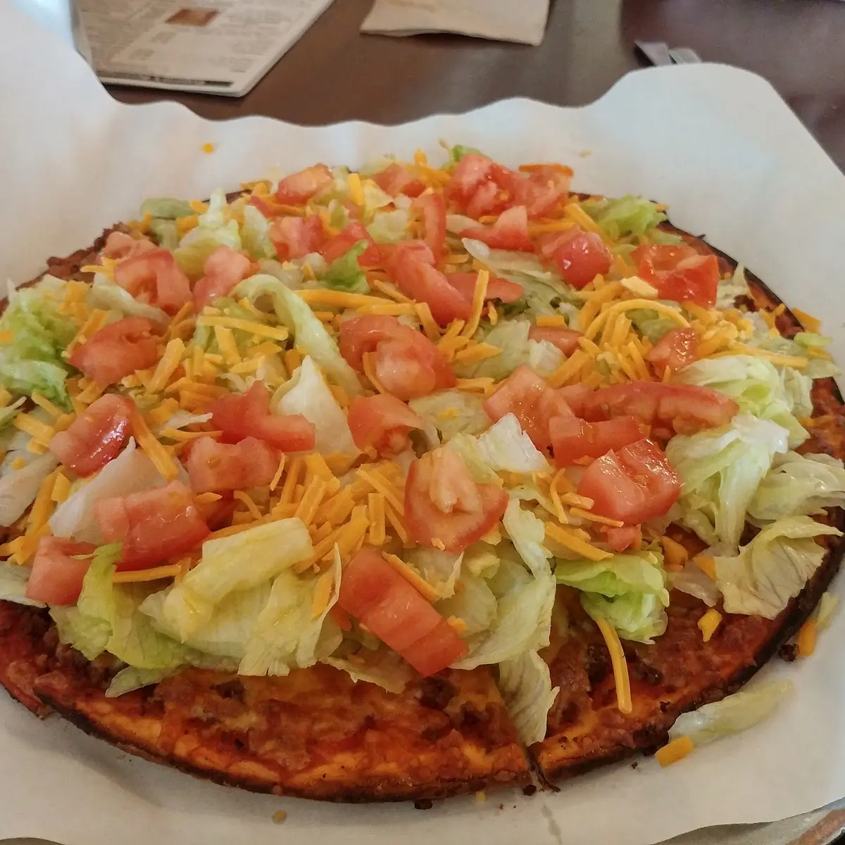 Taco Pizza Gluten Free