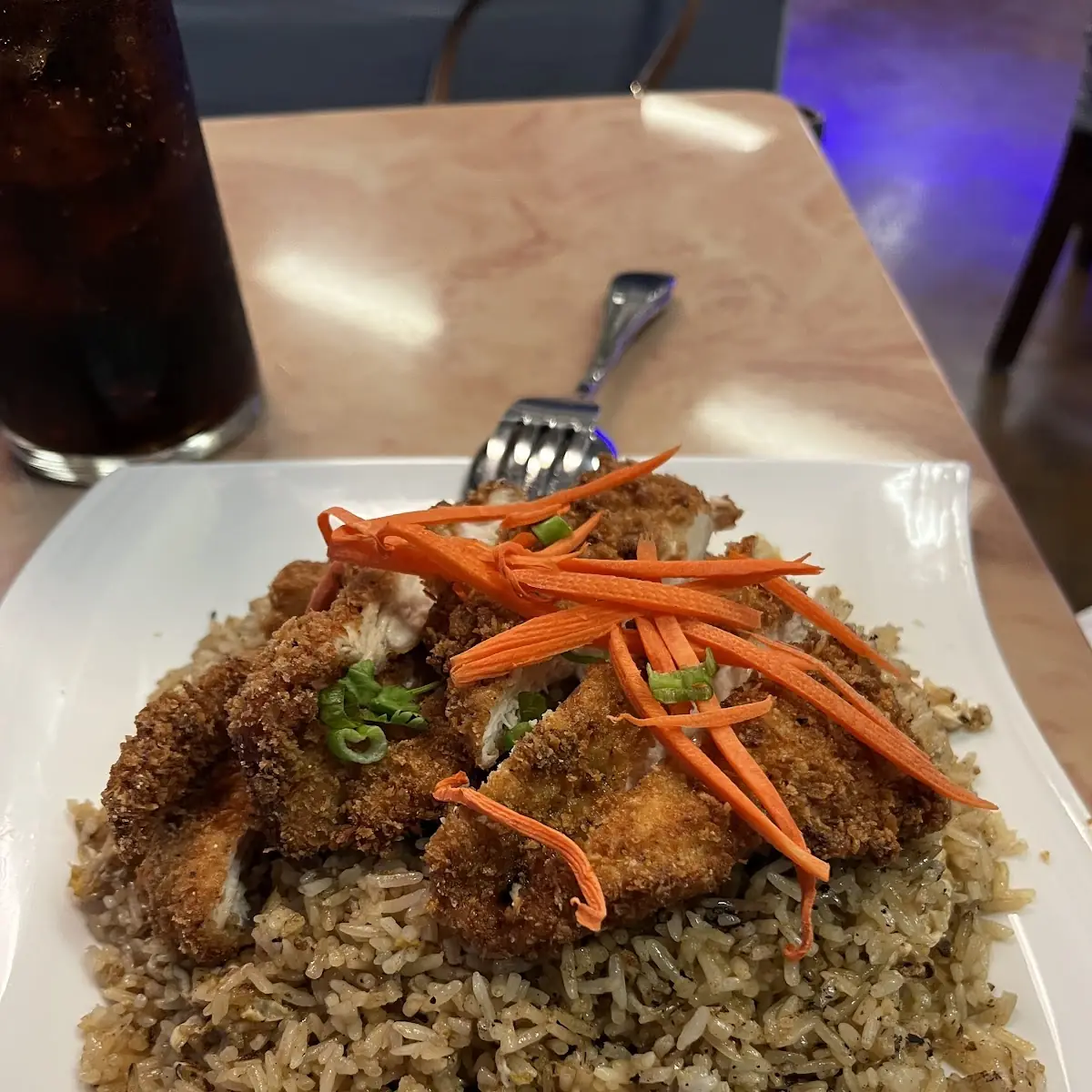 Crispy Chicken Rice