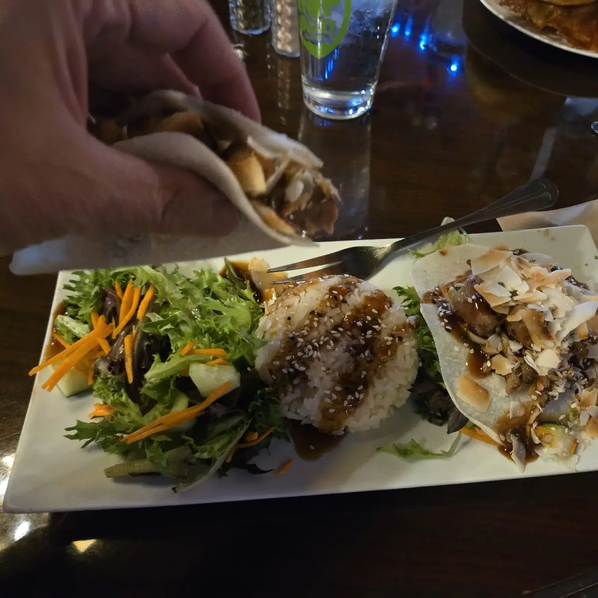 Asian Chicken Tacos