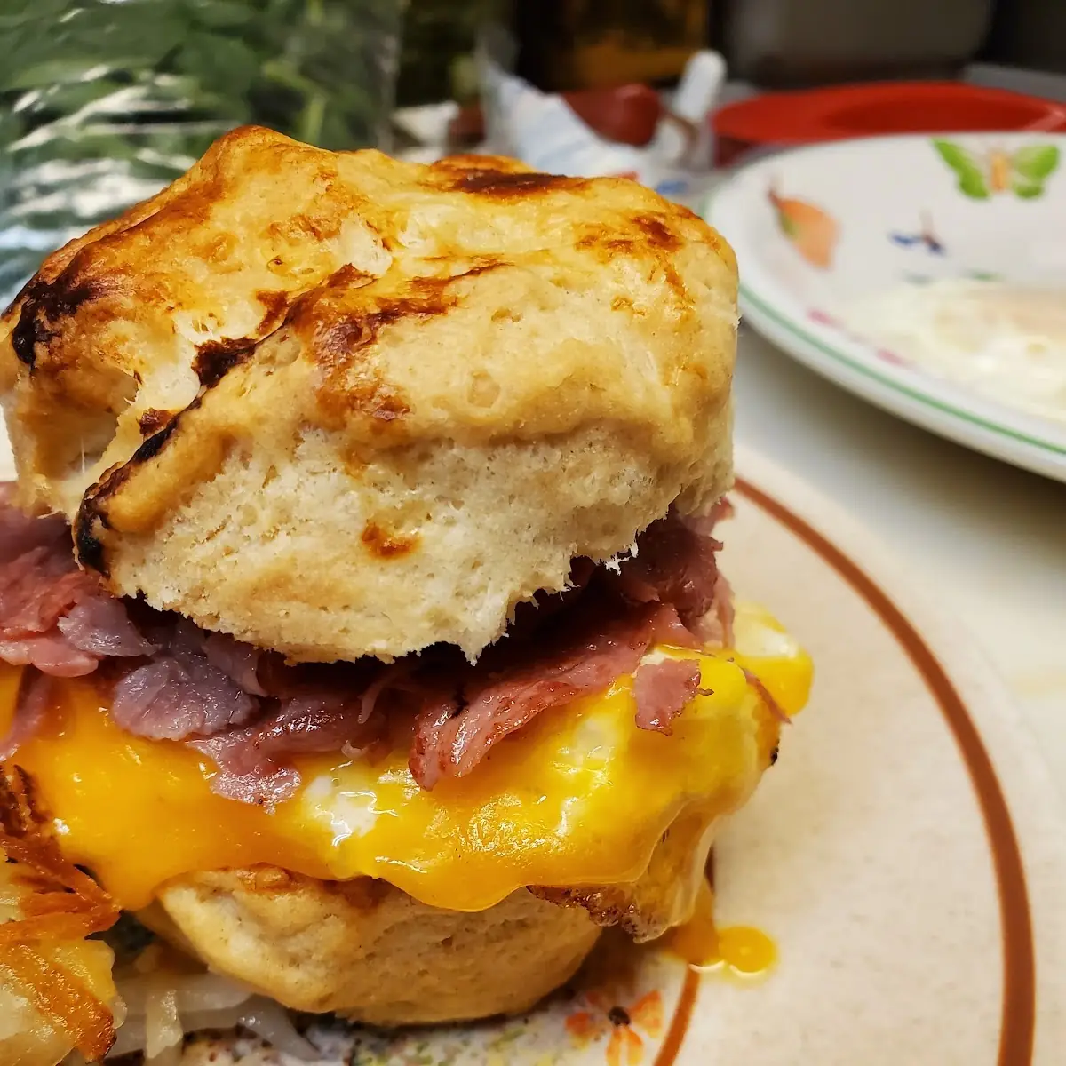 Bacon Egg and Cheese Biscuit