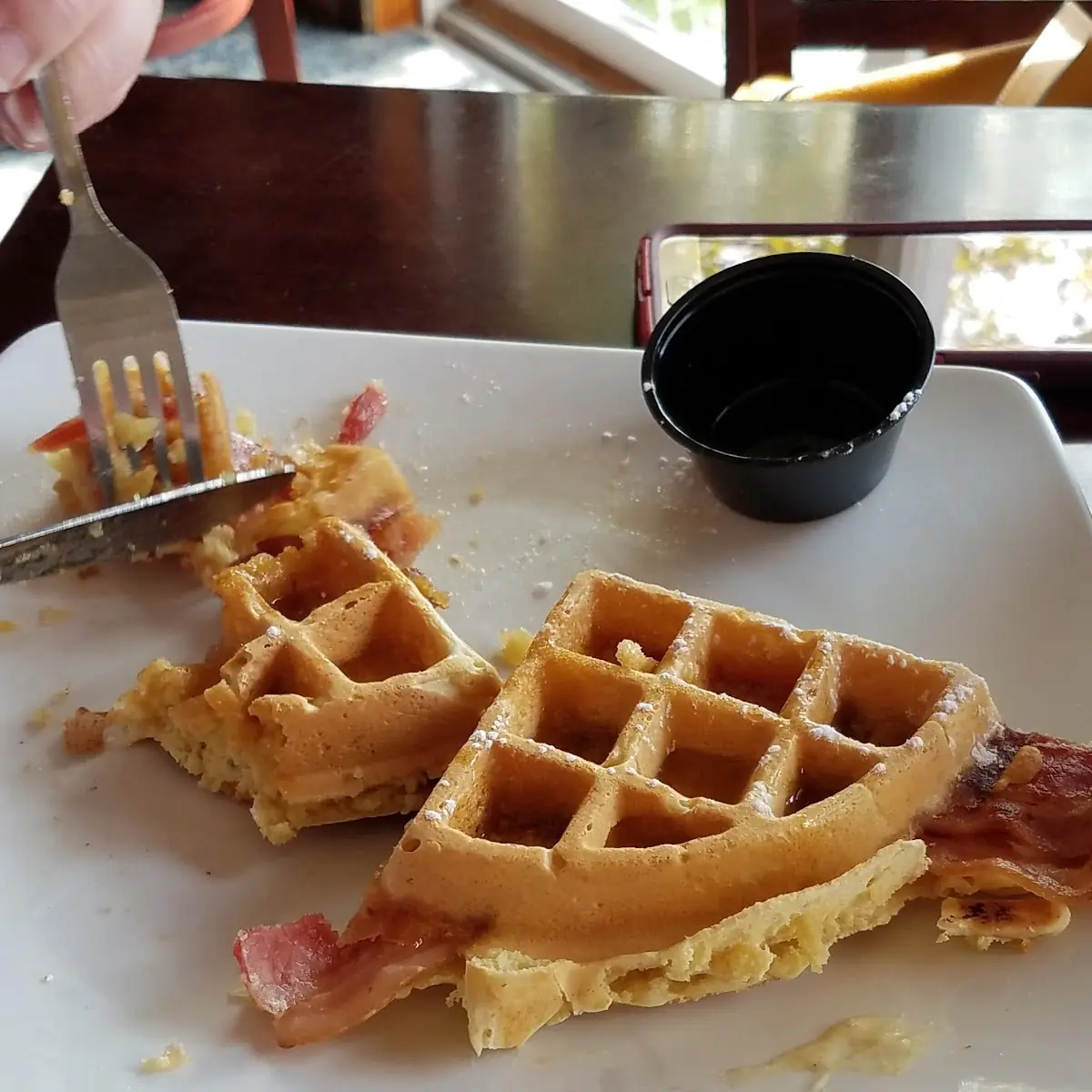Big Bacon Waffle