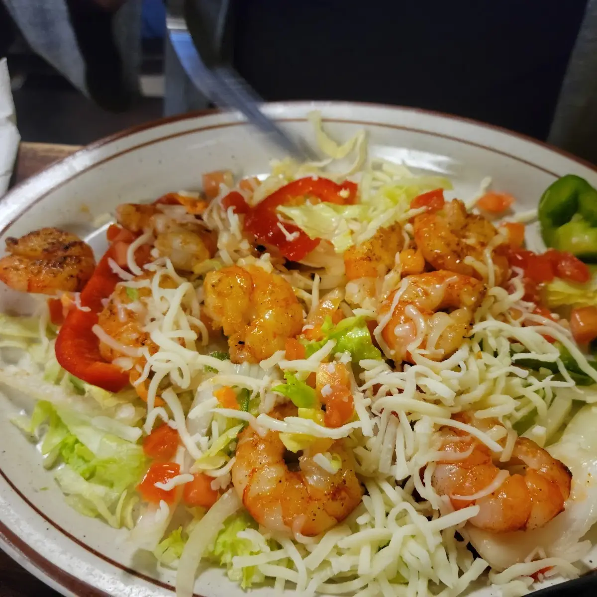 Grilled Shrimp Salad