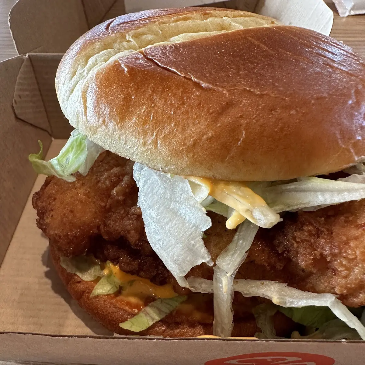 Spicy Chicken Burger