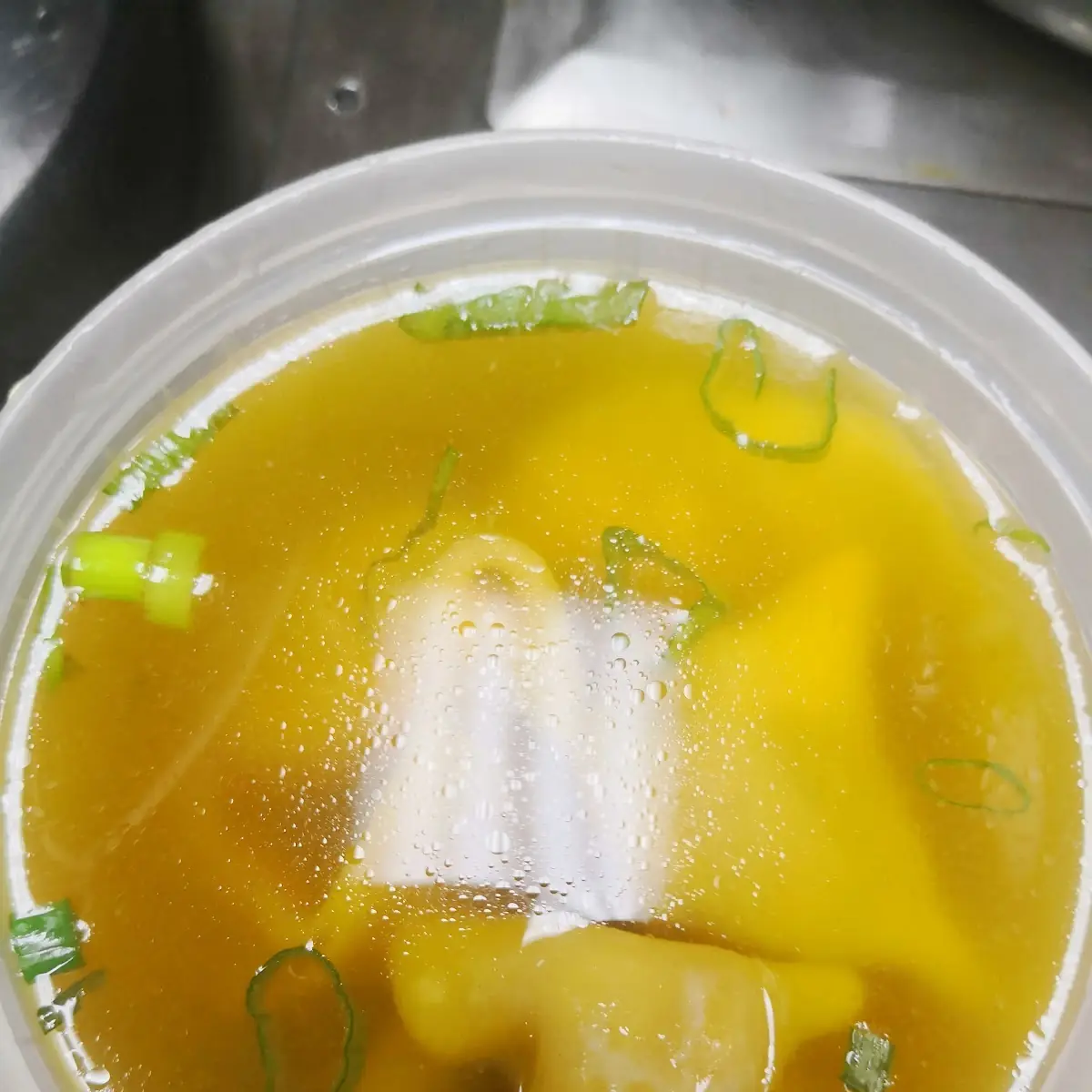 Wonton Soup Pork Inside