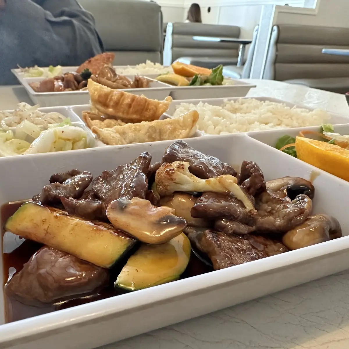 Beef Teriyaki Combination Plate