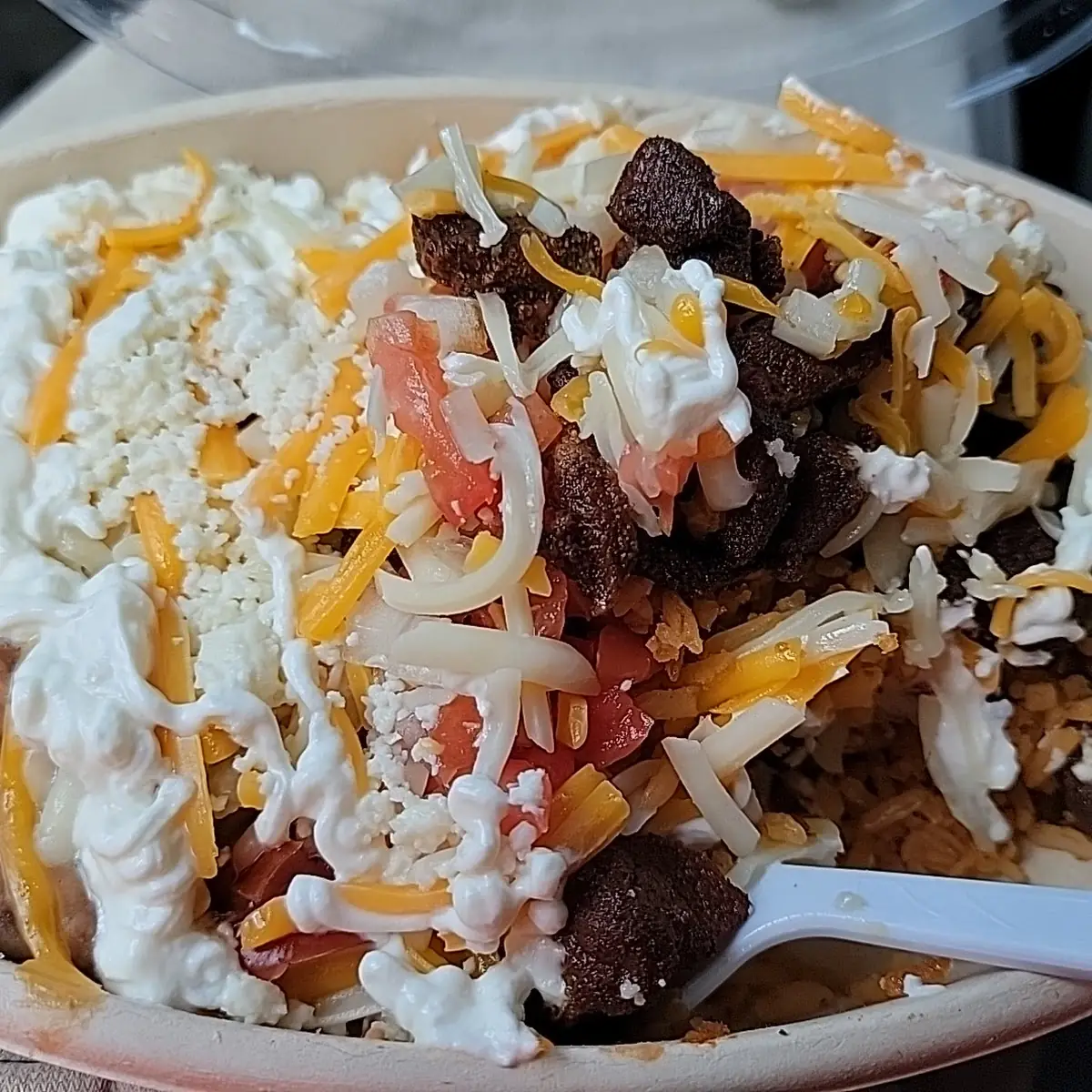 Non Spicy Pork Bowl with Everything