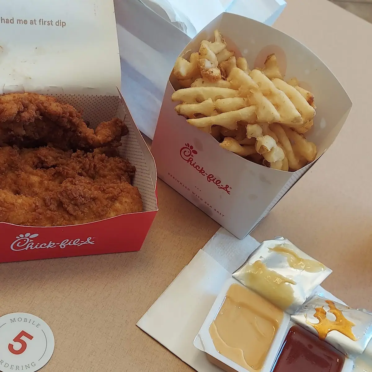 Chicken Tenders and Fries