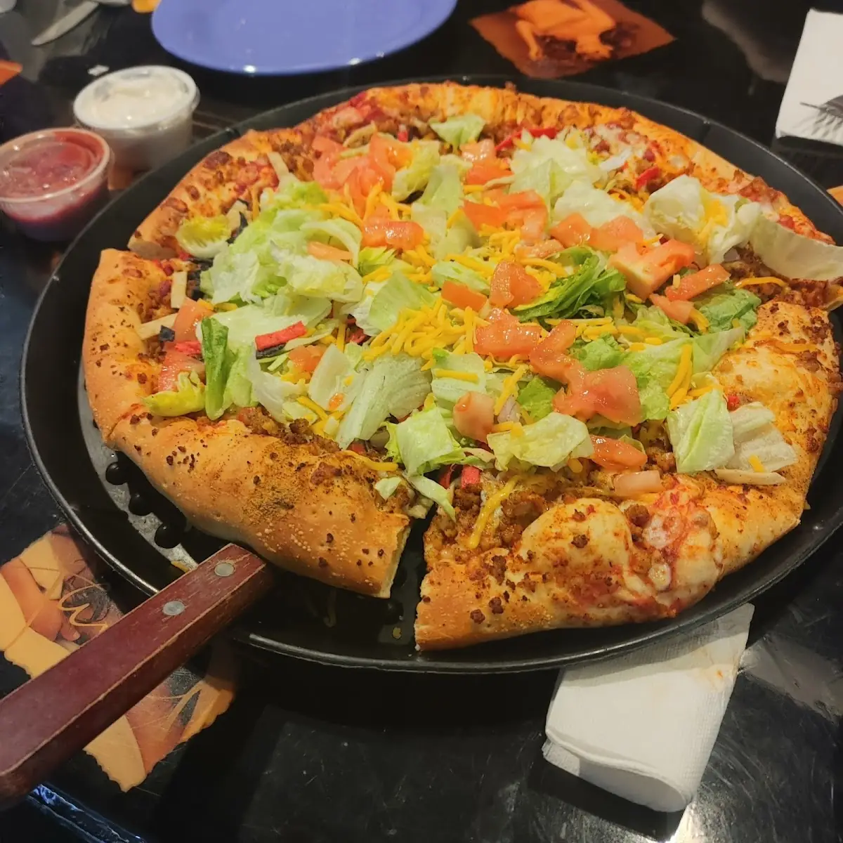 Tex-Mex Hand Tossed Style Pizza