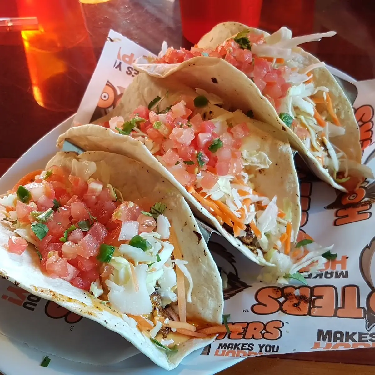 Hooters Original Buffalo Chicken Tacos