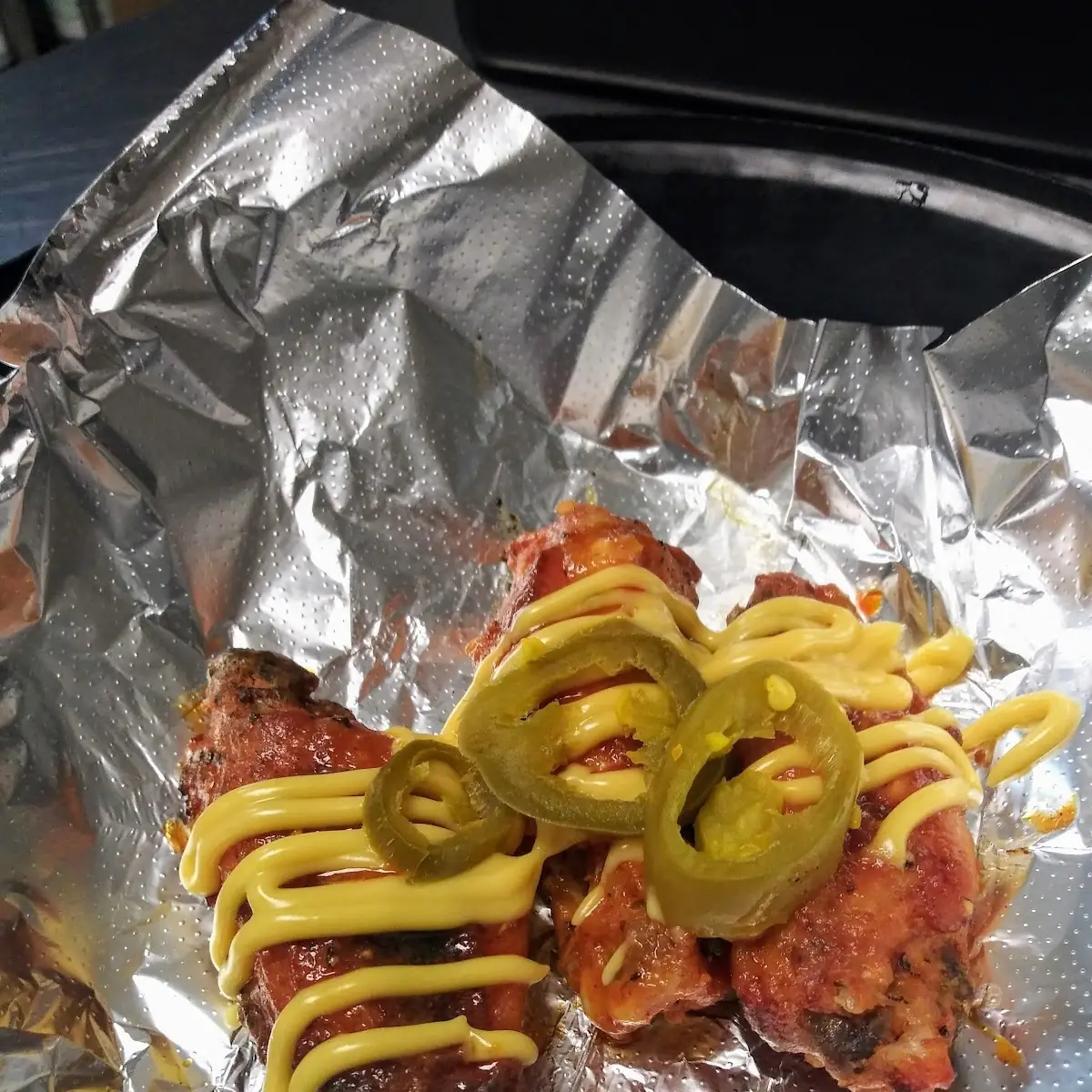Nacho Cheese Hot Wings