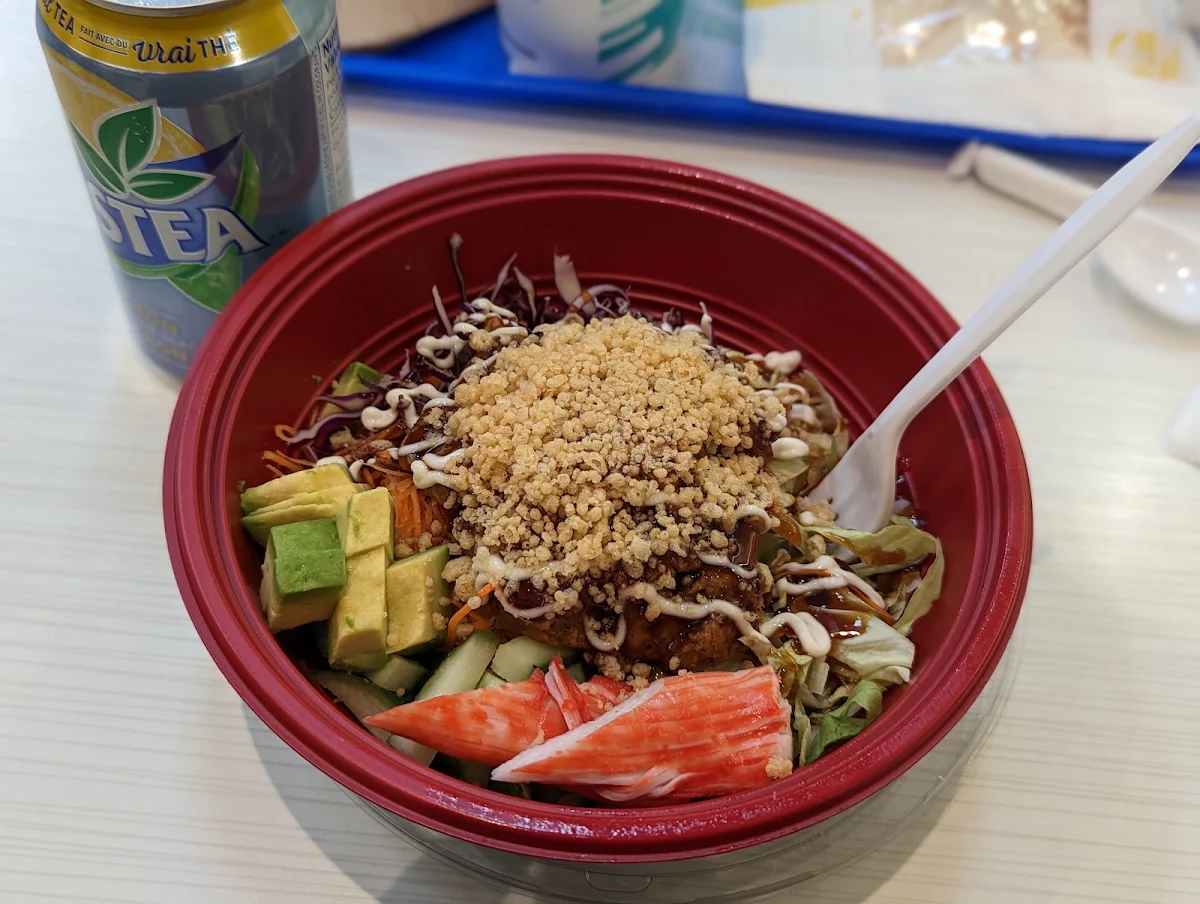 BBQ Salmon Poke Bowl, Mac’s Sushi