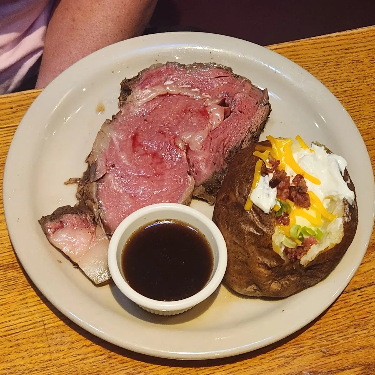 Open-Faced Prime Rib Sandwich