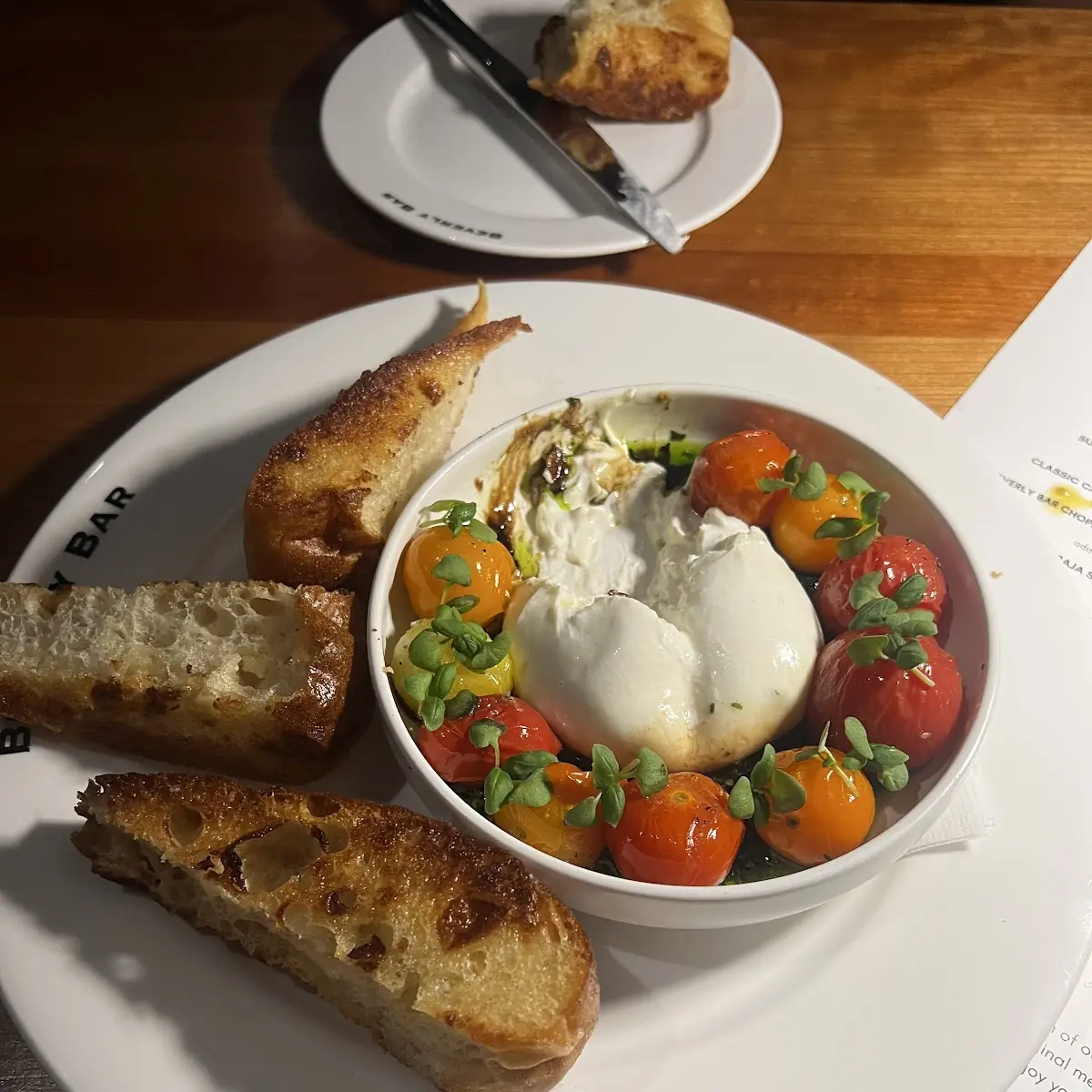 Burrata on Toast