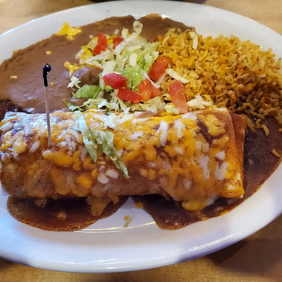 Ground Beef Burrito Grande