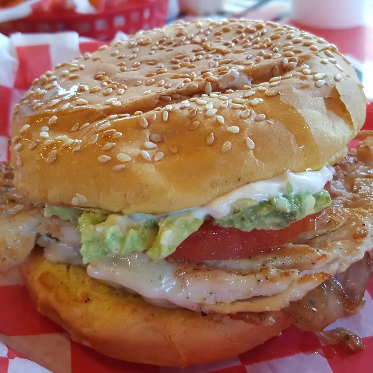 Baja Chicken Burger