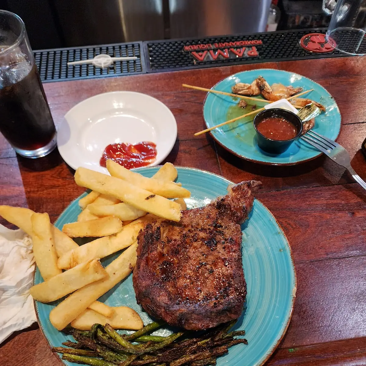 Ribeye Asparagus & Fries