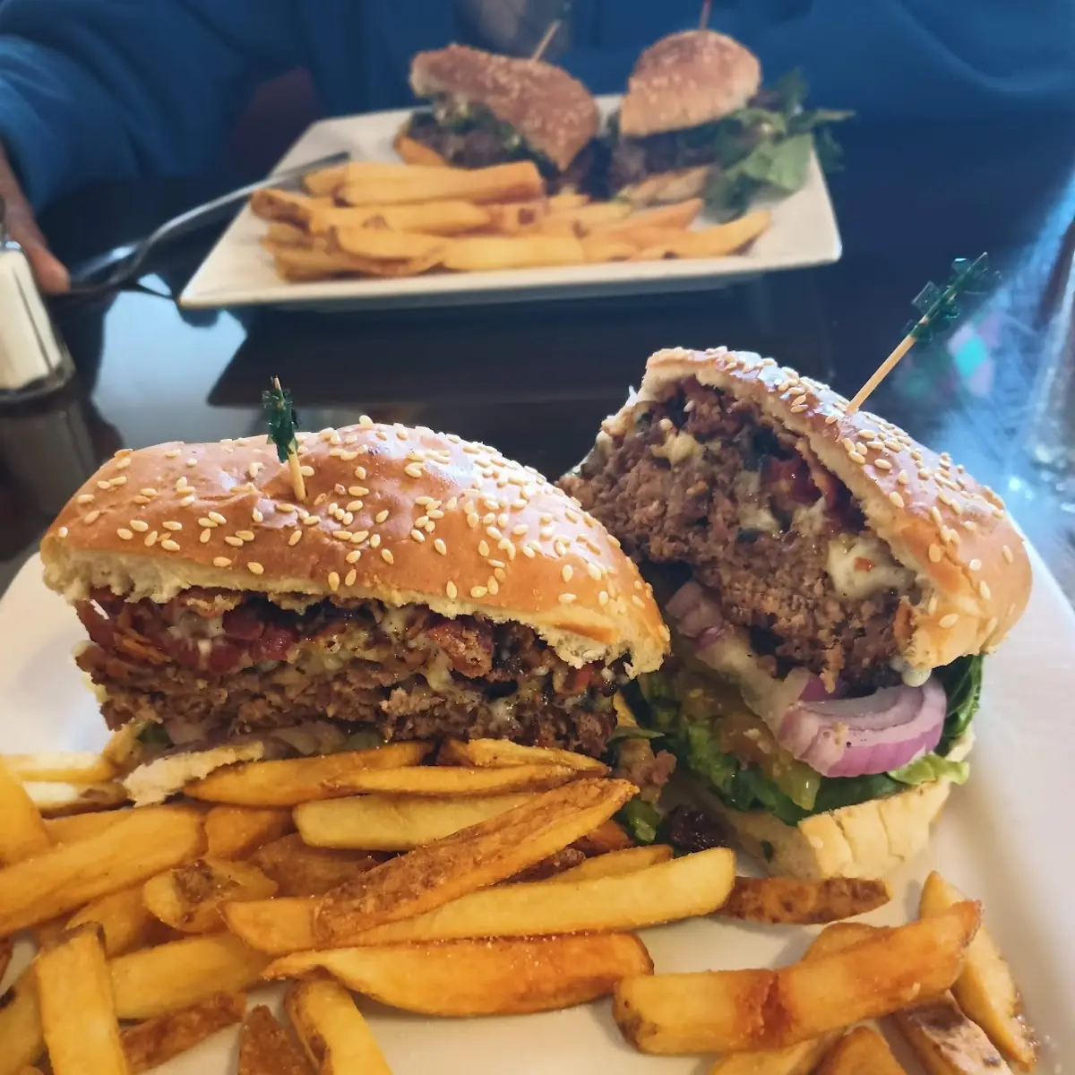Mushroom Swiss Burger