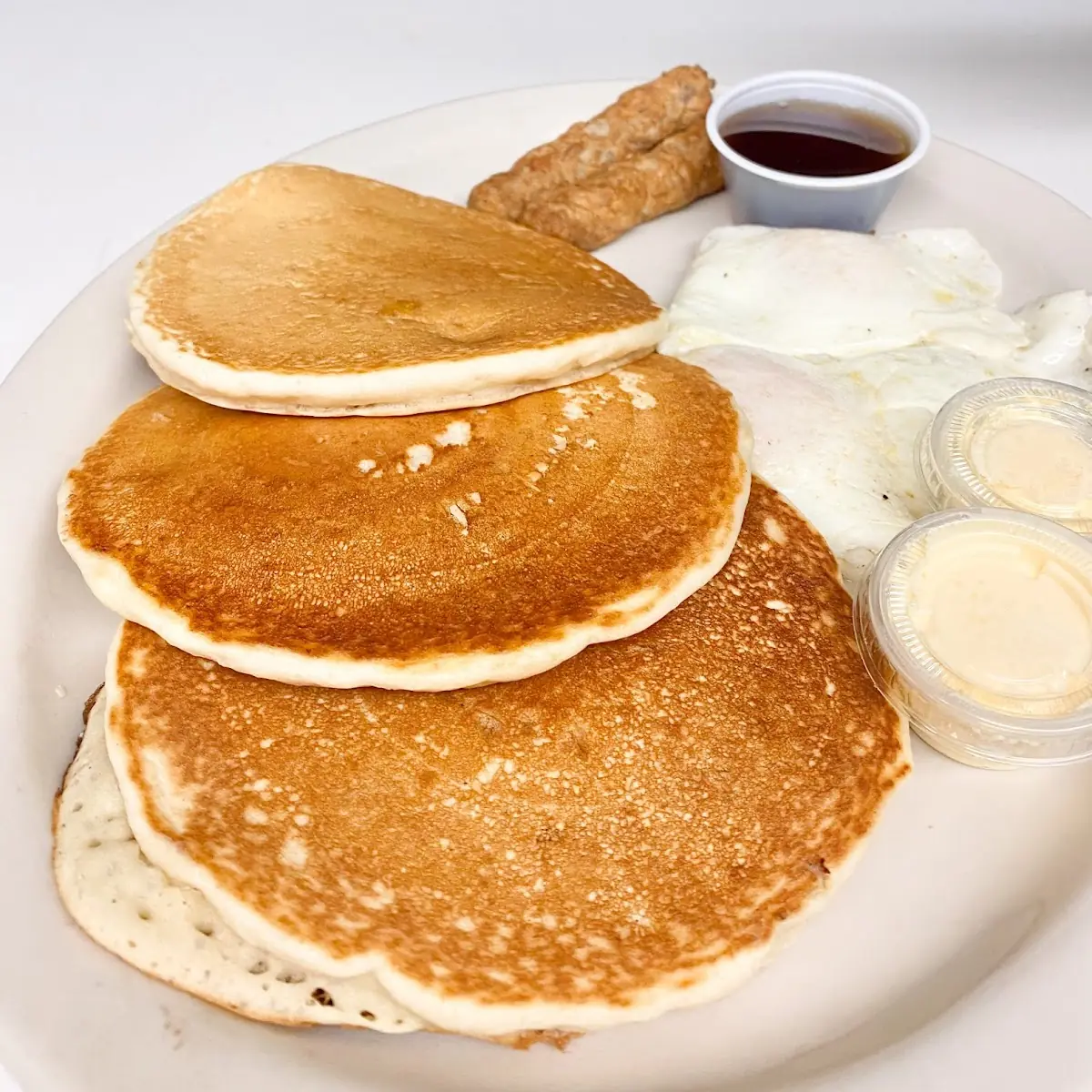 Two Hotcakes & Two Eggs