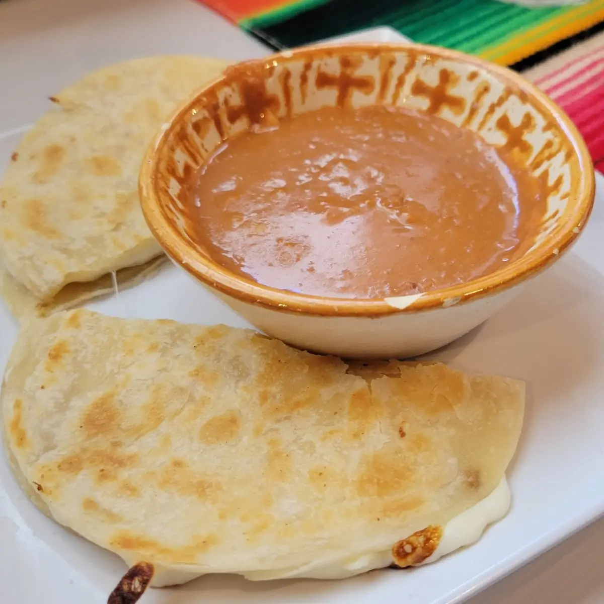 Kids Quesadilla & Beans