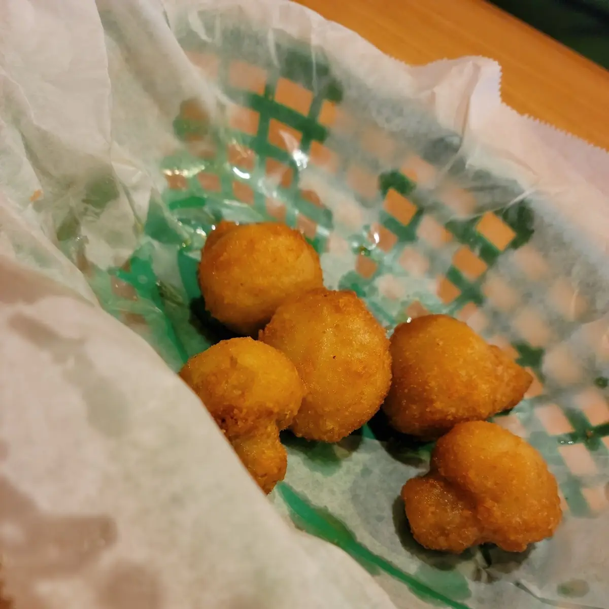 Fried Mushrooms with Ranch Dipping Sauce